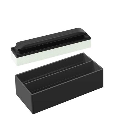 Funfob Bart cleaning and keeper set cleaning tool 1 bar cleaning and 1 cleaning rod holder for men bathrooms sinks shave easy to use