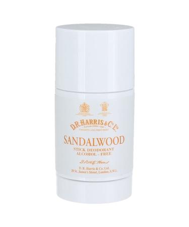 D R Harris Sandalwood Stick Deodorant 75g