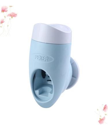 Buy Cabilock Toothpaste Dispenser & Toothbrush Holder - Automatic Toothpaste Tube Squeezer Sky Blue - 2 Pack 7.5x6cm - Perfect for Easy Dental Cleaning - Buy Online on GoSupps.com