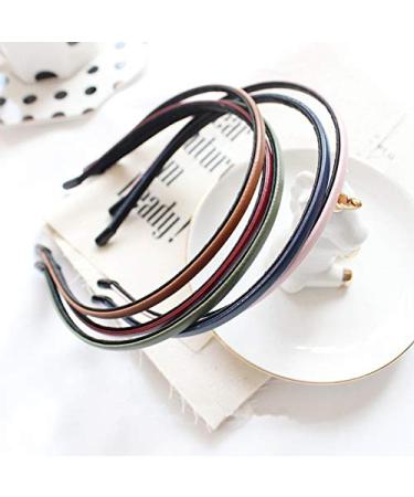 Cute Leather Covered Glitter Hair Loop Headband for Women & Girls - Buy Online on GoSupps.com