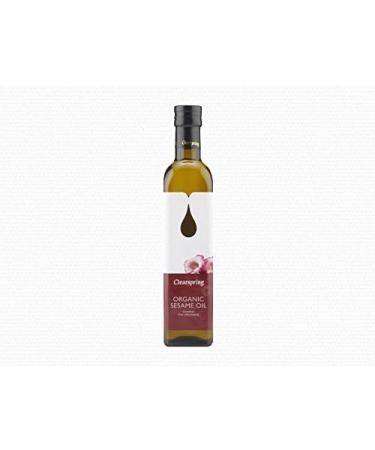 Clearspring Organic Sesame Oil - Cold Pressed- 500ml - Kosher by Clearspring - Buy Online on GoSupps.com