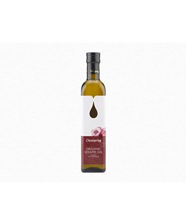 Clearspring Organic Sesame Oil - Cold Pressed- 500ml - Kosher by Clearspring