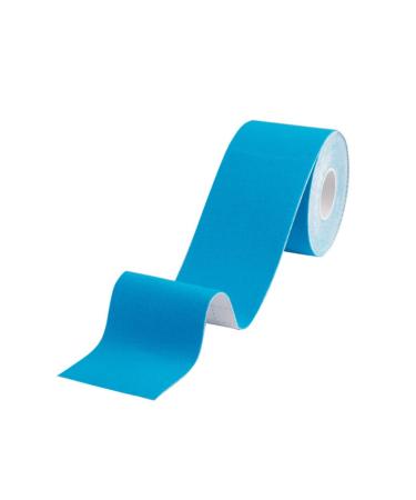 Kinesiology Elastic Tape Rope 5m*5cm Sports Physio Muscle Strain Injury Support 1 Roll Sky Blue for Sport Exercise