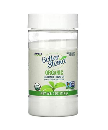 Better Stevia Extract Powder - Organic 113g | Natural Sweetener for Healthy Living | International Shipping Available - Buy Online on GoSupps.com
