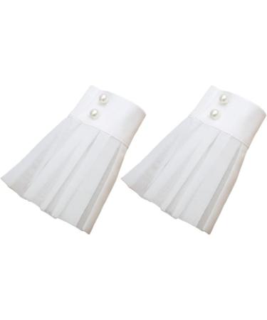 FOMIYES 3 Pairs Fake Sleeve Flower Embellishments Shirt Fake Cuffs Costume Fake Cuffs Women's Modify Revise - Buy Online on GoSupps.com