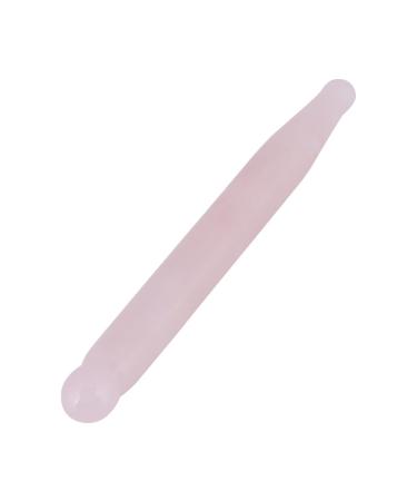 Massage stone stick 12 cm natural stone acupressure pen rose quartz stick gua Sha scraping tool for facial massage acupuncture point massage