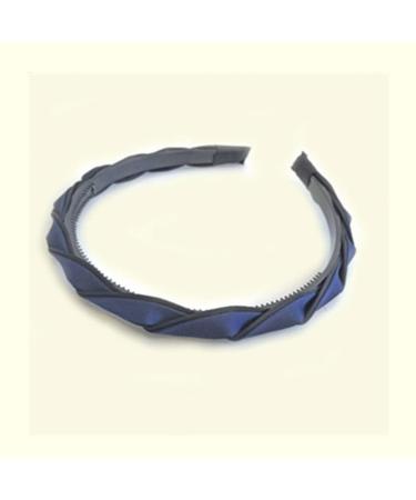 hairband headband Hair Hoop Broken Hair Finishing Artifact Hairpin Bangs Fixed Hair Hoop Goddess Braided Hair Hoop Jewelry(Blue)