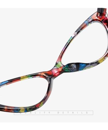 Fashion Cat-Eye Blue Light Blocking Reading Glasses - Anti Eyestrain +300 | Stylish Computer Eyewear for International Shipping - Buy Online on GoSupps.com