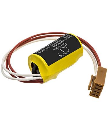 Replacement Battery Compatible with Omron C1000H C1000HF C120 C120F C20 C2000H C20P C20PF C28P C28PF C40P C40PF Part Number: 3G2A9-BAT08 C500-BAT08 1700mAh/3.6V