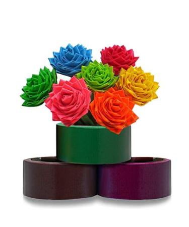 GIFTEXPRESS 12 Assorted Colored Duct Tapes - 10 Yards x 2 Inch Rolls - Multi-Purpose Bright Colors - DIY Art Kit - Home School Supplies - Black Navy Purple Red Orange White Teal Lime Green - Buy Online on GoSupps.com