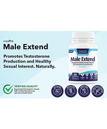 Maxion Male Extend to Promote Testosterone Production and Healthy Sexual Interest 60 Capsules 1 - Buy Online on GoSupps.com