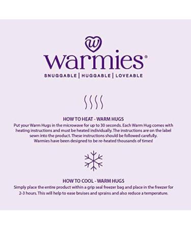 Buy Warmies 9 Warm Hugs Heated Plush Toy Lavender-Scented Cow - Ideal for Comfort & Relaxation - International Shipping Available - Buy Online on GoSupps.com
