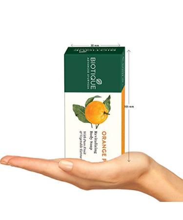 Bio_tique Bio Orange Peel Body Soap | Exfoliating & Revitalizing | 100% Botanical Extracts | Deep Cleansing for All Skin Types | 150g - Buy Online on GoSupps.com