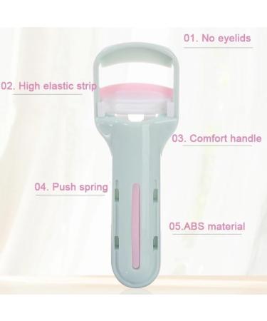 Effortless Lash Curler: Instant Eye-Opening Effect Easy-to-Use Eyelash Curling Tool-Design for Home & Travel(Blue) - Buy Online on GoSupps.com