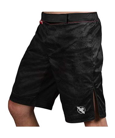 Hayabusa Hexagon BJJ Shorts Large Black