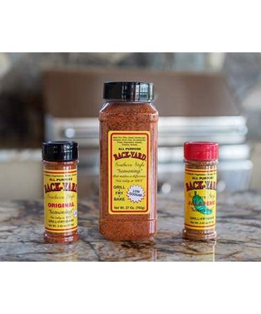 BACK-YARD Southern Style Original All Purpose Seasoning 27 oz - Value Size | Delicious Steak, Poultry, Fish & Vegetable Seasoning | Low Sodium - Buy Online on GoSupps.com