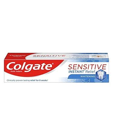 Colgate Sensitive Pro Relief Plus Whitening Toothpaste 75ml pack of 4 (4 x 75ml)