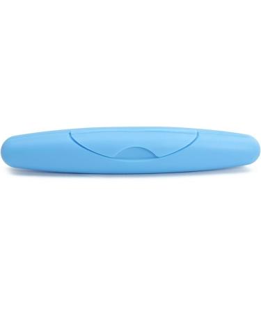 Buy COM-FOUR 4x Foldable Toothbrush Case | Travel Storage Box in Blue & Pink - 21.2 cm | Ideal for International Shipping - Buy Online on GoSupps.com