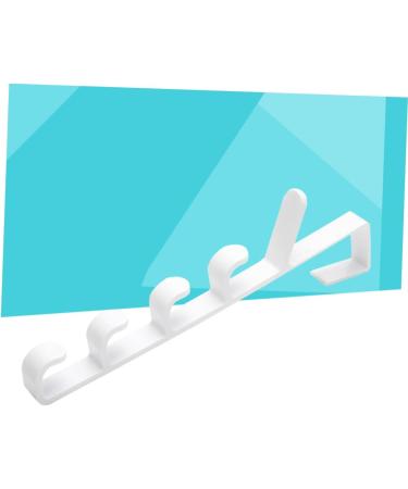 GLEAVI 4 pcs Door Rack Towel White Hooks Holders Multifunctional Portable The Over Hanging Hanger Hat Coat 2pcsx2pcs Whitex2pcs - Buy Online on GoSupps.com