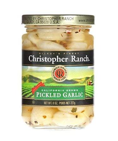 Christopher Ranch PICKLED GARLIC  Famous Award Winning Heirloom Garlic  8 Oz