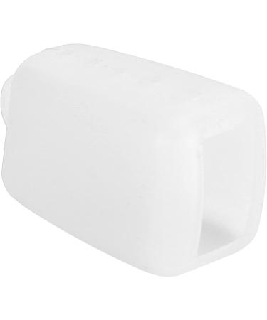 Silicone Toothbrush Head Cover - Portable & Lightweight for Camping Travel & Hiking (Translucent White - Buy Online on GoSupps.com