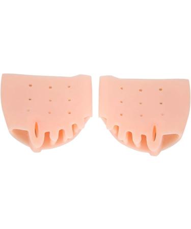 Bunion Corrector Toe Separators - Silicone Hallux Valgus Straightener & Pain Relief - Skin Color (1 Pair) - Buy Online on GoSupps.com