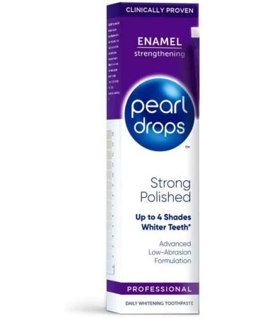 Pearl Drops Strong White Polished Mint Flavour Toothpaste 75ml - Pack of 1 - Buy Online on GoSupps.com