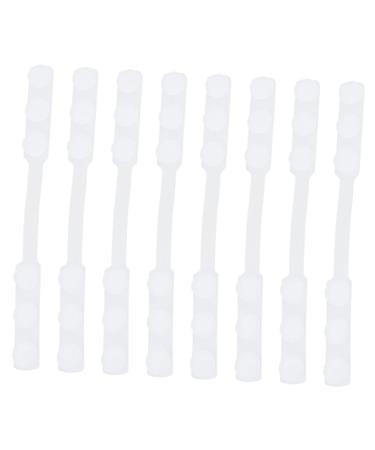 Beaupretty 8st mask extension buckle ear cable extension buckle ear cable buckle ear hook mask hearing protection adjustable mask hook tab