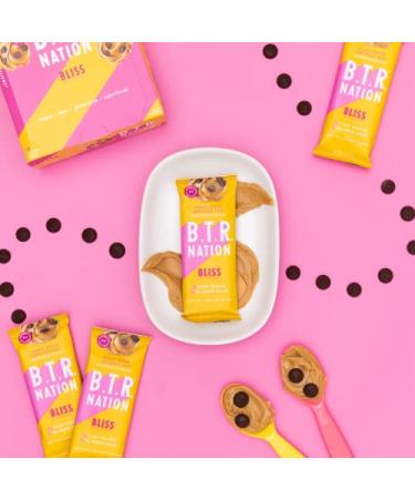 Vegan Keto Superfood Protein Bars - Low Carb Gluten Free Plant Based | Peanut Butter Chocolate Chip Bliss | 12 Bars with Superfoods & Adaptogens - Buy Online on GoSupps.com