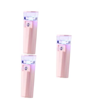 Healeved 3 Pcs Facial Spa Steamer Small Humidifiers Mini Face Pore Cleaner Steamer Cool Facial Steamer