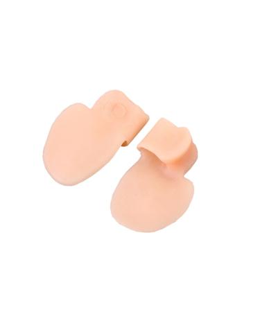 Hemoton 10pcs Gelt Gasket Hammer Straightener Silicone Gel Thumb Protector Hammer Little Protector Separators Separators for Bunions Pads Splitter