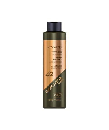 LOWELL- Protein Reconstructive Bioplasty Clinic -500ml- RECONSTRUCTION: Extremely damaged, rubbery and brittle hair