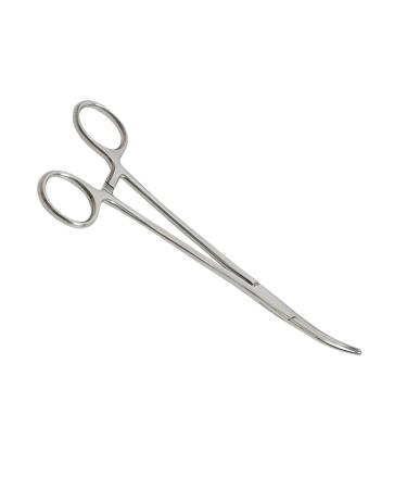 Aililong arterial clamp 14cm (curved) - piercing pliers set needle holder and hemostatic tweezers - piercing accessories clamp nurse for animal hair remover dog salon tools and fishing.