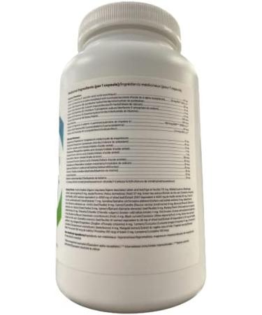 Raw Nutritional Multi + Greens Capsules | Vegan & Gluten Free | Multivitamin + Greens | Multivitamin With Greens Fruits and Botanicals | 180 Veggie-Capsules - Buy Online on GoSupps.com