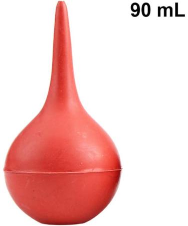 Healifty 3 Pack Red Rubber Ear Syringe Bulb - Ideal for Effective Ear Cleaning at Home & Office - Buy Online on GoSupps.com