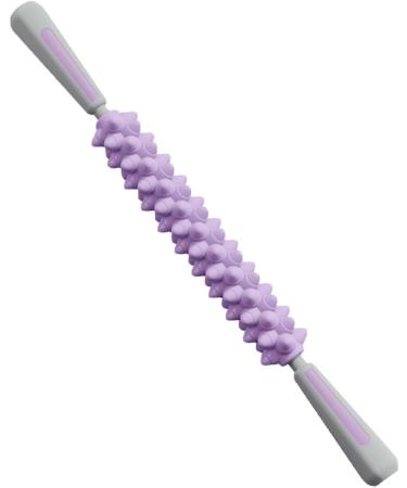 Muslalo Massagestab - Muscle Massage Body Stick for Women | Relaxing Neck & Thighs Massager | Multifunctional Roller for Gym School & Yoga - Purple - Buy Online on GoSupps.com