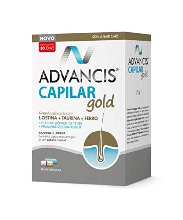 Advancis Stackable gold 30 blue capsules + 30 white capsules