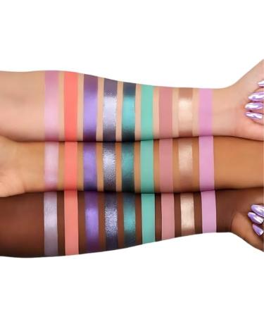  Generisch Eyeshadow palette in cosmic tones 18 colours 16.3 g intense metallic and matte colours for discreet day makeup and expressive evening looks with effect - Buy Online on GoSupps.com