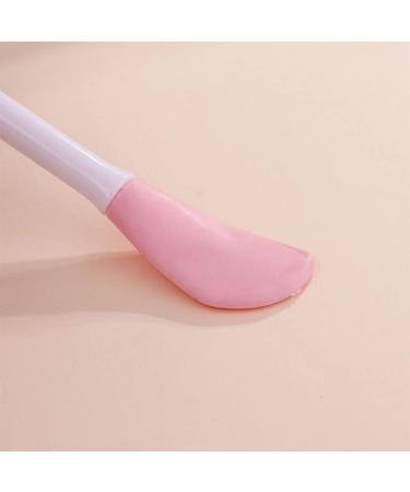 Beauty Tool Double-ended Silicone Face Mask Brush Nice for Facial Pore Cleaner B Pink - Buy Online on GoSupps.com