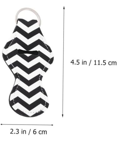  MERRYHAPY MERRYHAPY 5Pcs Wrist Key Ring Lip Gloss For Girls Clear Lip Gloss Neoprene Key Ring Lip Balm Keychain Key Rings For Women Handbag Hanging - Buy Online on GoSupps.com