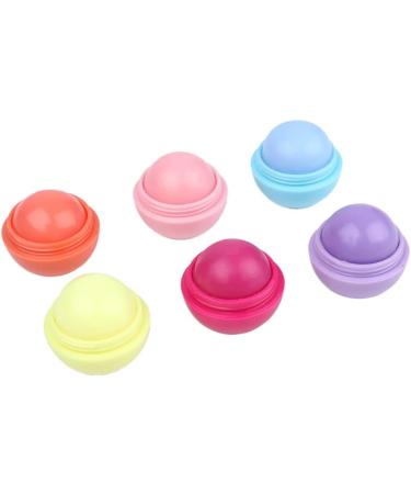 Moisturizing Lip Balm Smooth Ball Healing Lip Balms Fruit Flavoured Lips Care Fully Hydration Lipstick for Women Girls (Orange) - Buy Online on GoSupps.com