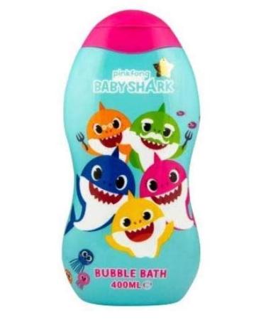 New Amazing Baby Shark Bubble Bath 400ml Fill Your Bath With Decadent Clouds Of Bubbles