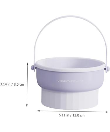 Mipcase make up makeup cleaning mat makeup tools hair brush cleaner silicone makeup brush makeup brush cleaner brush washing tool make brush cleaners purple sponge tpr scrubber - Buy Online on GoSupps.com