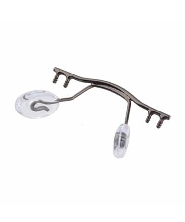 SBTRKT 10 sets of rimless eyeglass frames stainless steel eyeglass frames eyeglass frames with nose pad Gray