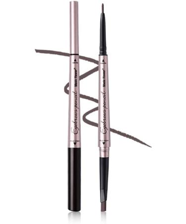 1PC Ultra-fine Waterproof Eyebrow Pen Auto Micro Brow Pencil Double Retractable Brow Pen Eyebrow Definer Pencil Natural Eyes Makeup Applicator Double eyebrow pencil - Buy Online on GoSupps.com
