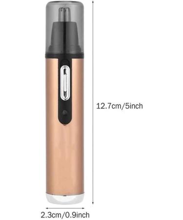 Professional Electric Nose Ear Hair Trimmer - Waterproof Mute Motor Easy to Use for Men & Women - Buy Online on GoSupps.com