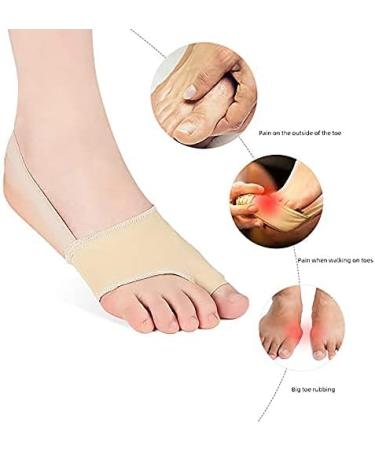 JYCCH Splint Pain Relief - 1 Pair Soft Corrector Big Toe Straightener for Hallux Valgus & Bunion Relief | International Shipping Available - Buy Online on GoSupps.com