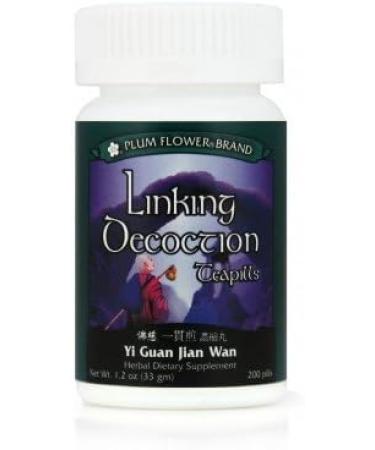Linking Decoction Teapills (Yi Guan Jian Wan) - 200 ct | Plum Flower Herbal Remedy for Wellness - International Shipping Available - Buy Online on GoSupps.com