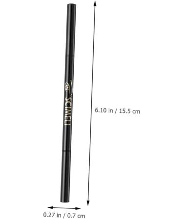 FRCOLOR 2 1 Eyebrow Makeup Tools Waterproof Brow Pencil Eyebrow Pencil Dark Brown Automatic Rotating Pencil 1 count (Pack of 1) Brown - Buy Online on GoSupps.com