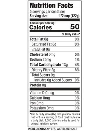 Gefen Unsweetened Apple Sauce 652g - No Added Sugar, Natural (Pack of 1) - Buy Online on GoSupps.com